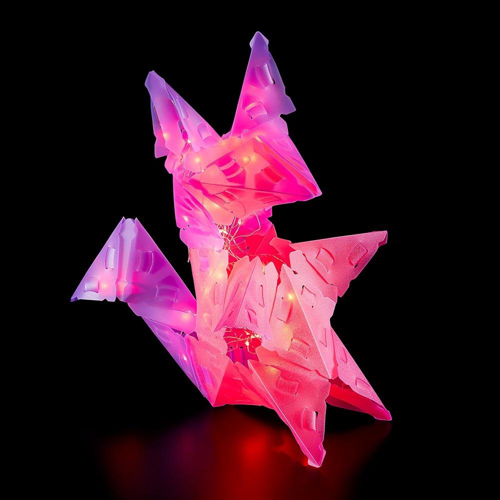 Rompecabezas con iluminación 3D mediano, Gato