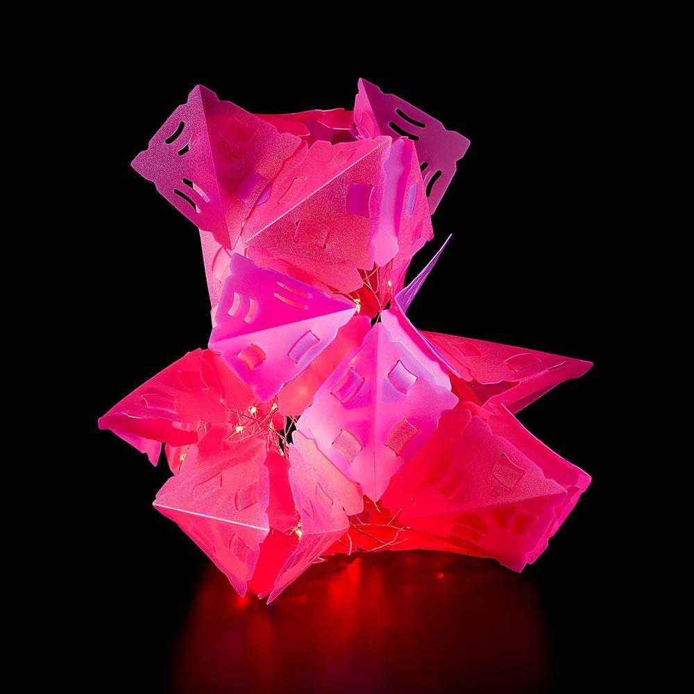 Rompecabezas con iluminación 3D mediano, Gato