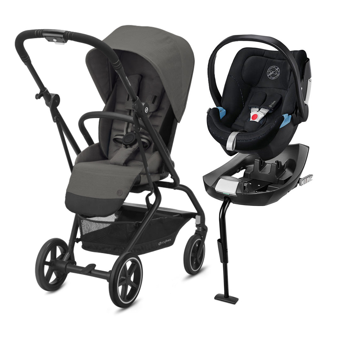 Coche EEZY S TWIST PLUS + ATON5 + BASE para auto