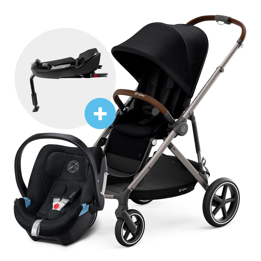 Coche GAZELLE S TPE + ATON 5 + Base para auto