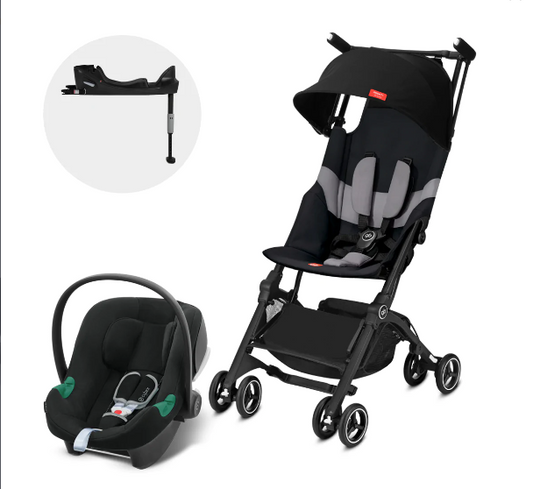 Pockit Plus AT + silla ATON B2 + base para auto