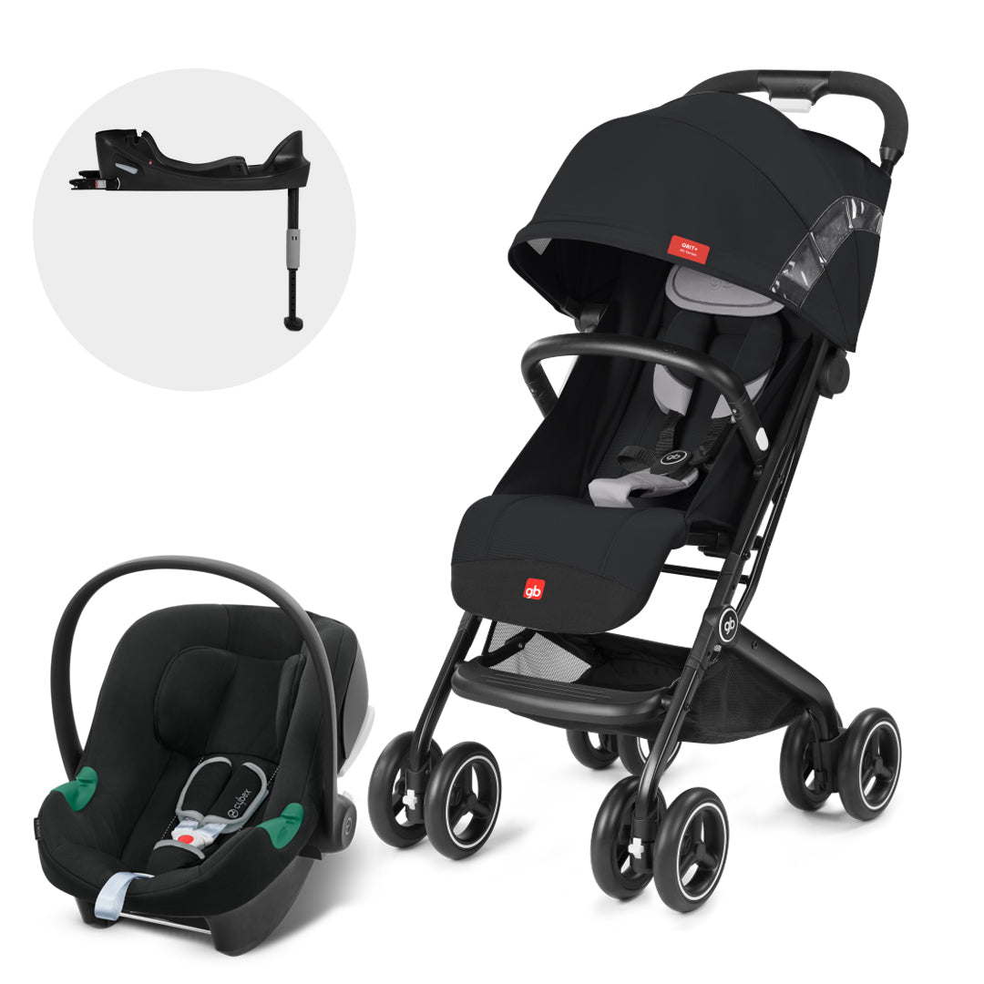 Coche de paseo QBIT PLUS ALL TERRAIN + ATON B2 + BASE