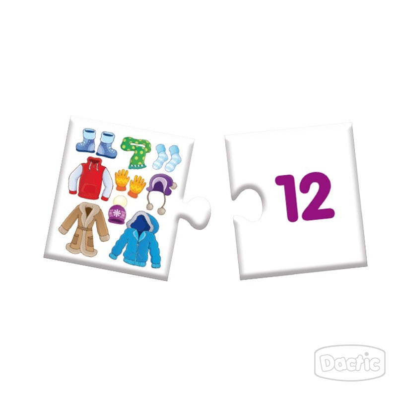 Puzzle Número - Cantidad - APEGA2