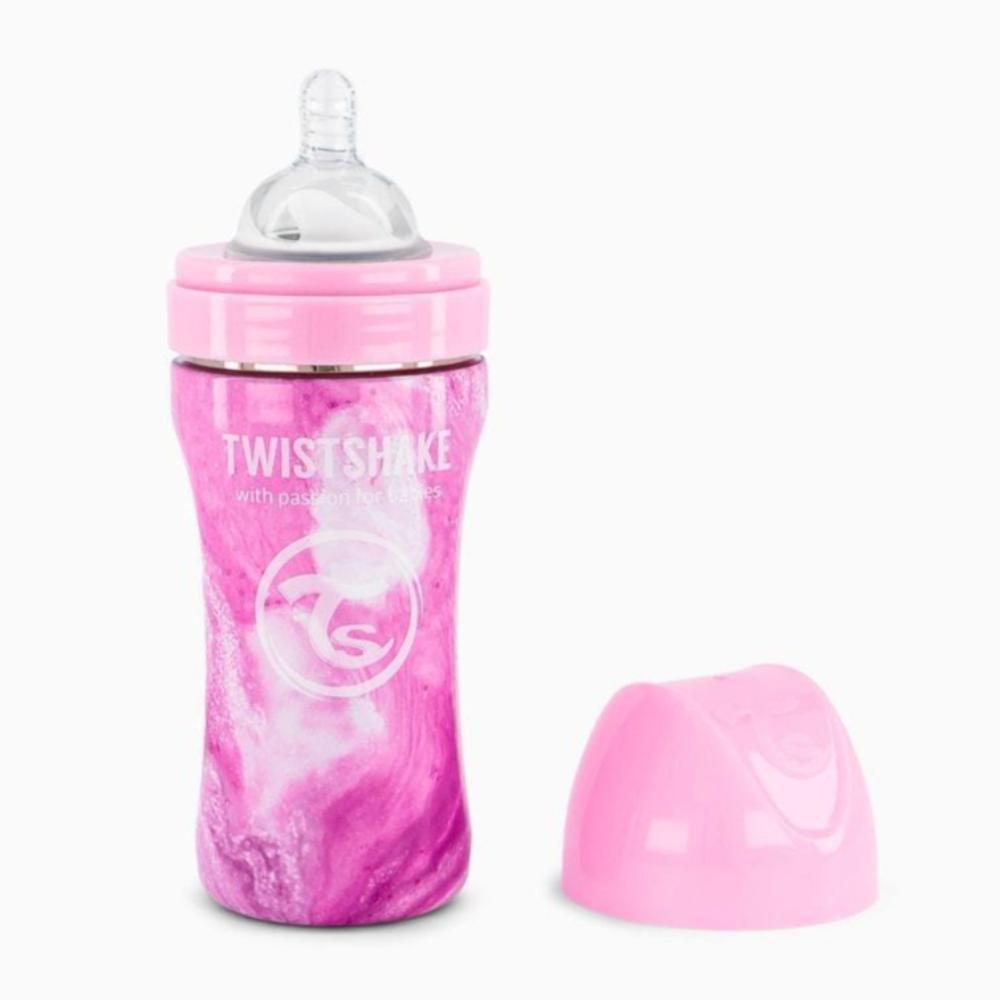 Mamadera de Acero Anti-Cólico 330ml