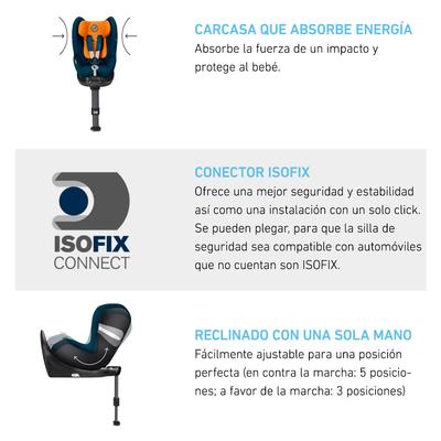 Silla de auto convertible SIRONA M2 I-SIZE (SIN BASE) CYBEX - APEGA2