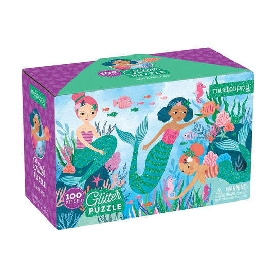 puzzle glitter sirenas