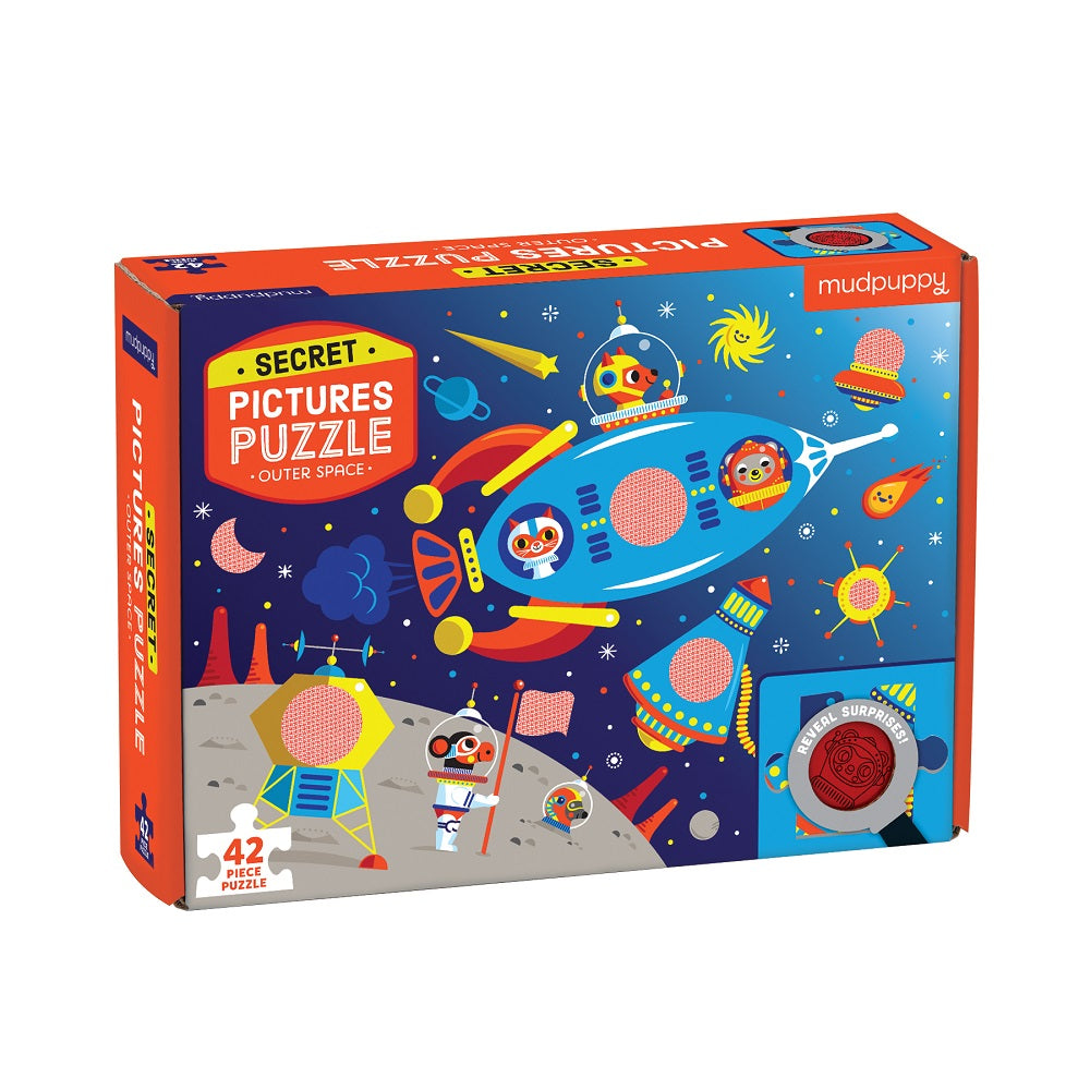 Puzzle con dibujos secretos