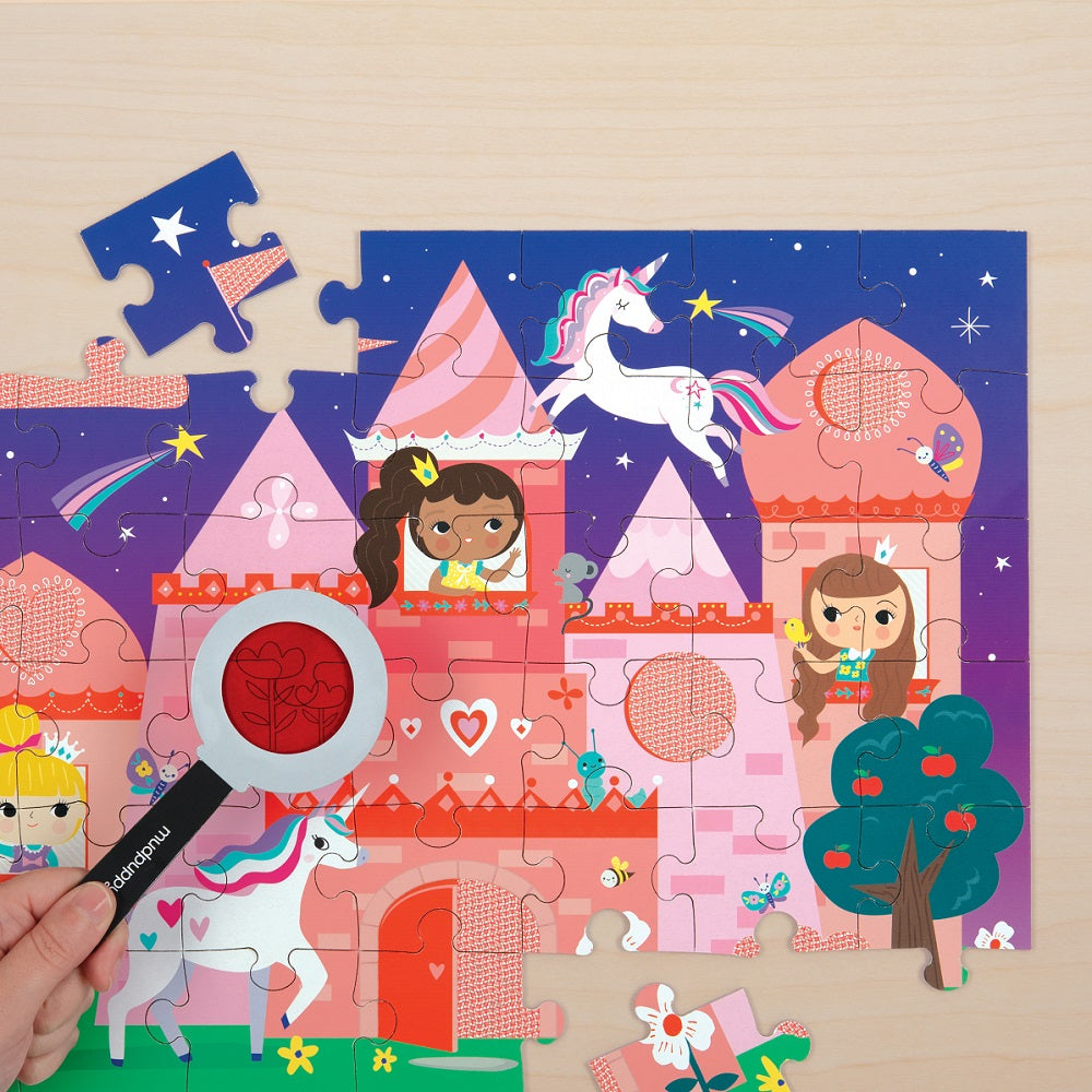 Puzzle con dibujos secretos