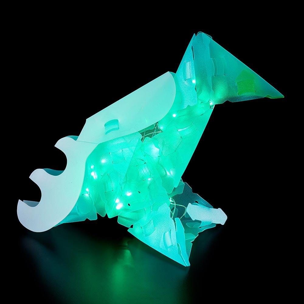 Rompecabezas con iluminación 3D pequeño