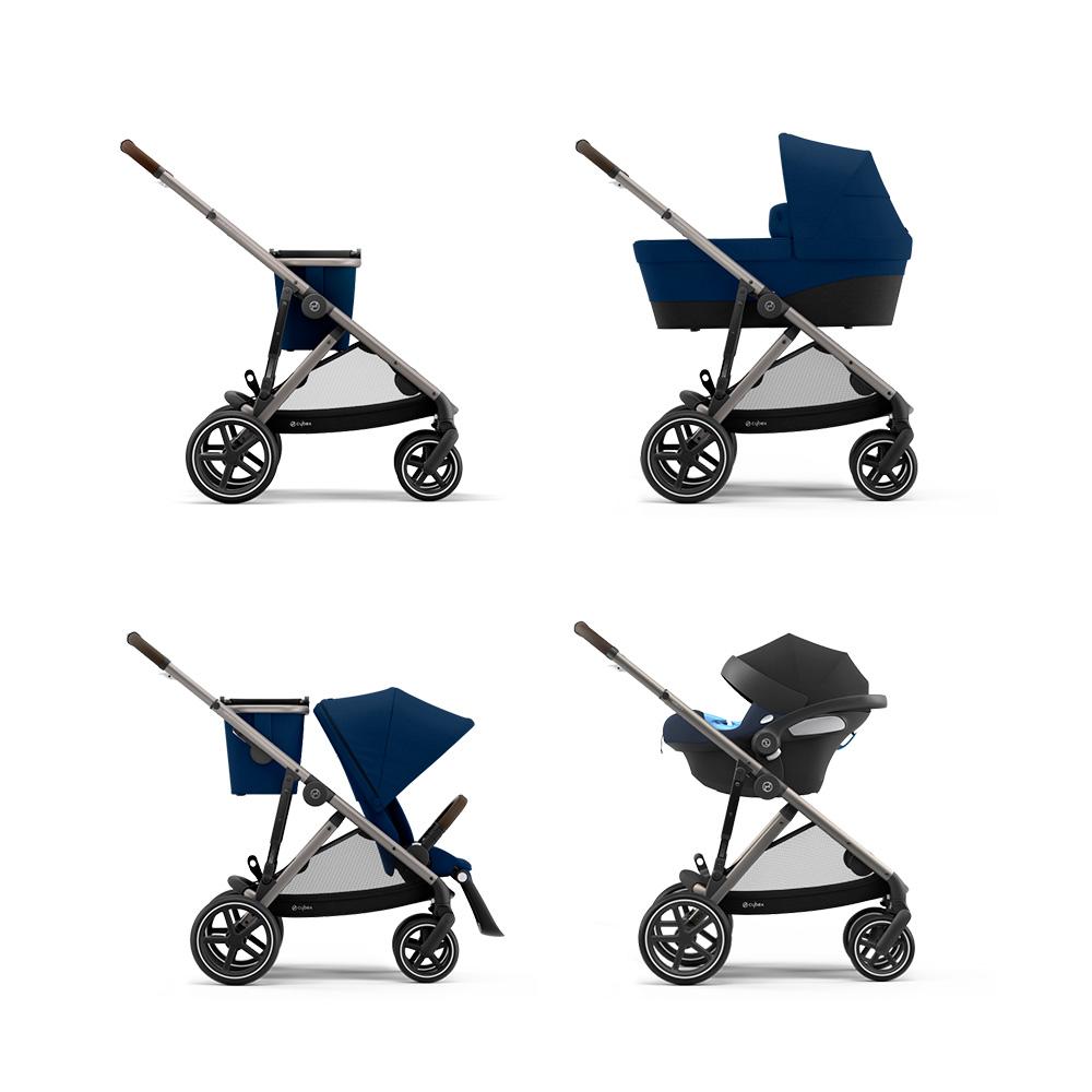 Coche GAZELLE S TPE + ATON S2 + Base para auto