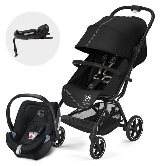 Coche de paseo EEZY S PLUS 2 v3 +  ATON 5 + base para auto