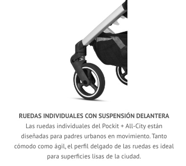 Coche de paseo POCKIT PLUS ALL CITY GB - APEGA2