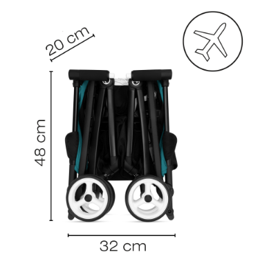 Coche de Paseo LIBELLE + silla ATON 5 + base para auto