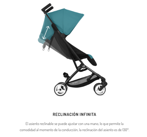 Coche de Paseo LIBELLE + silla ATON S2 + base para auto