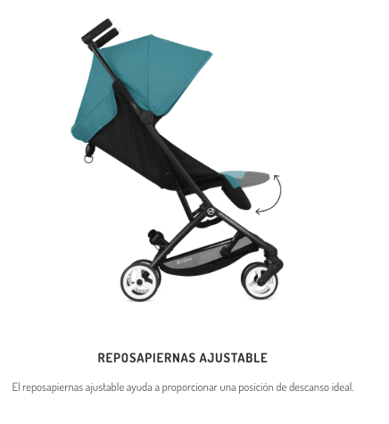 Coche de Paseo LIBELLE + silla ATON S2 + base para auto