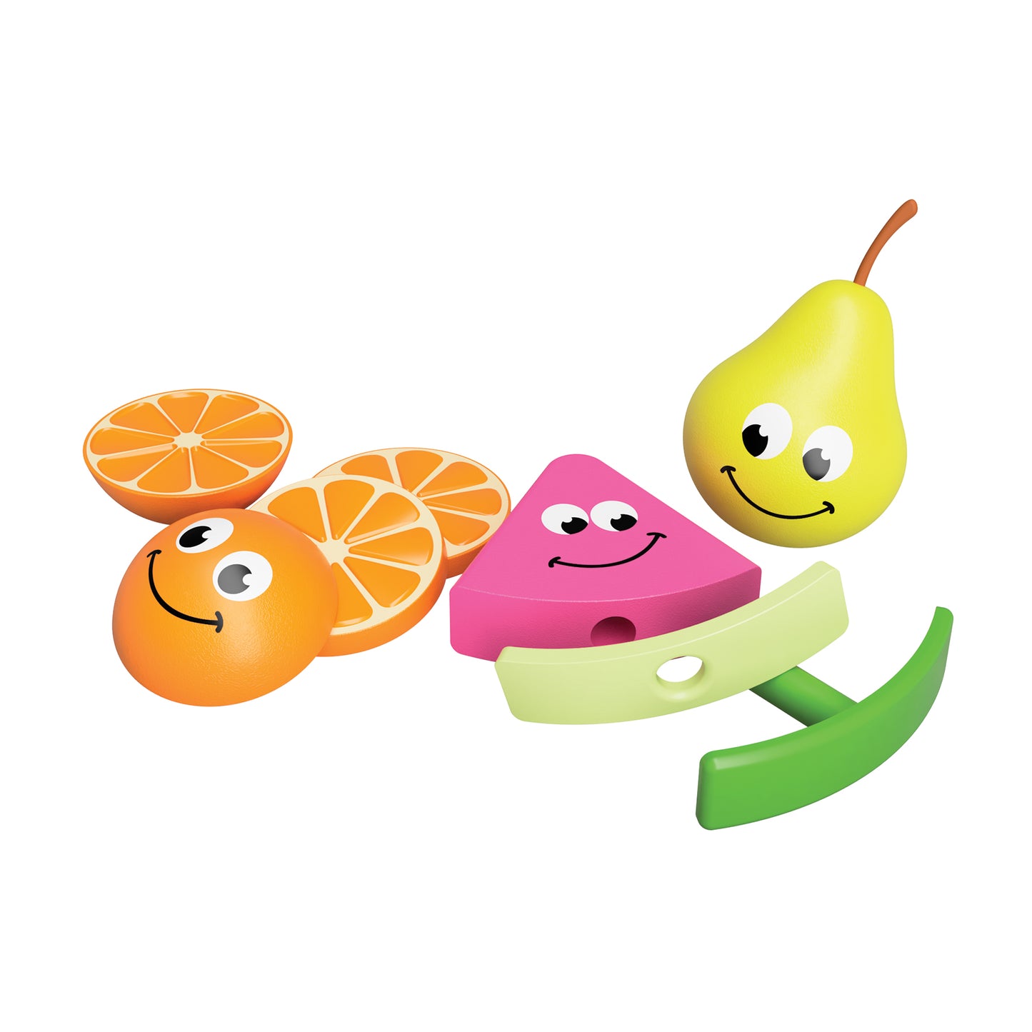 Fruit friends, puzzle sonajero