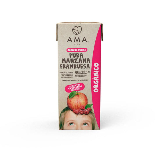 Jugo Manzana Frambuesa orgánico 3u.