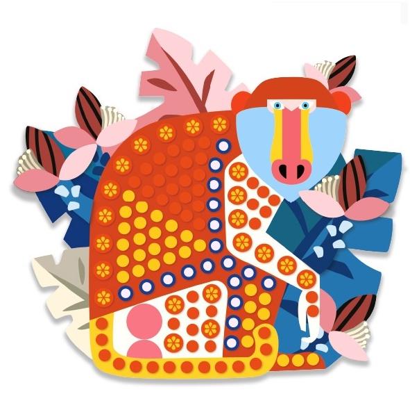 Mosaico de Animales