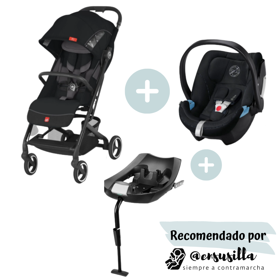 Coche de paseo QBIT PLUS ALL CITY  + ATON 5 + BASE