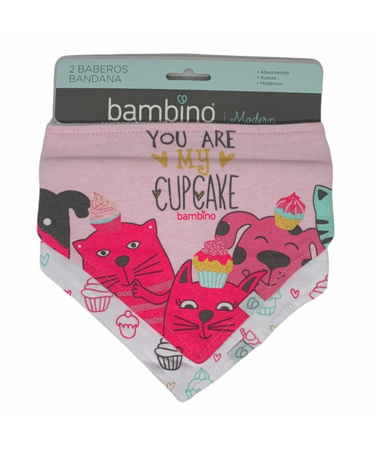 Babero Bandana 2u.